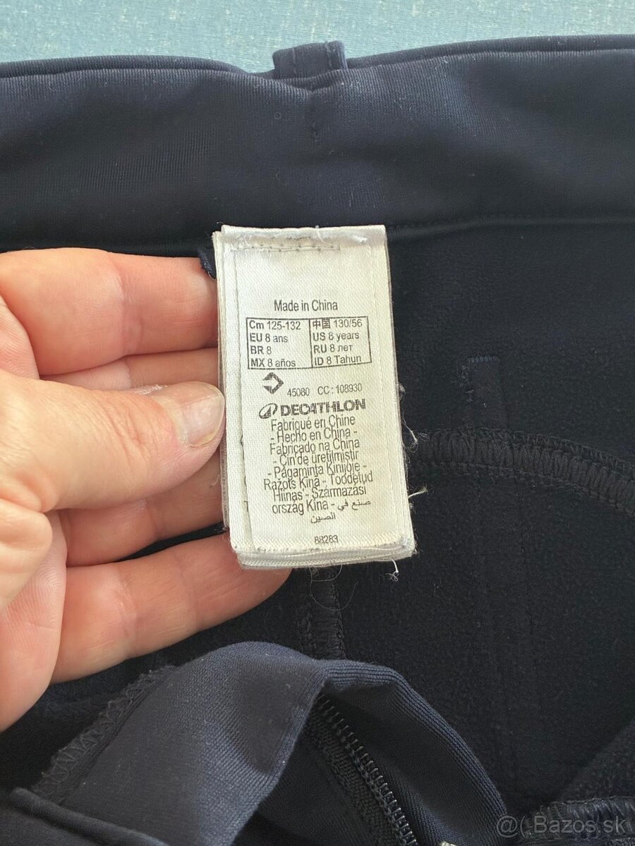 Jazdecké nohavice detské (tmavomodré)-8rokov - 3