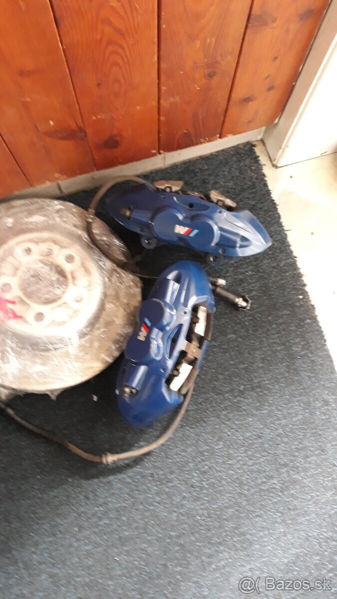 BMW original TŘMENY brzdice Brembo kotouče sada - 3