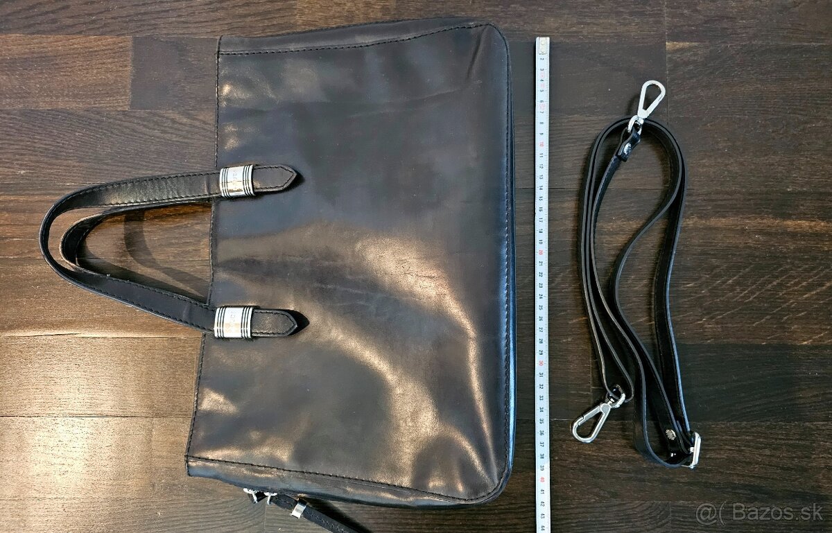 Kožená taška na notebook GIUDI - 3