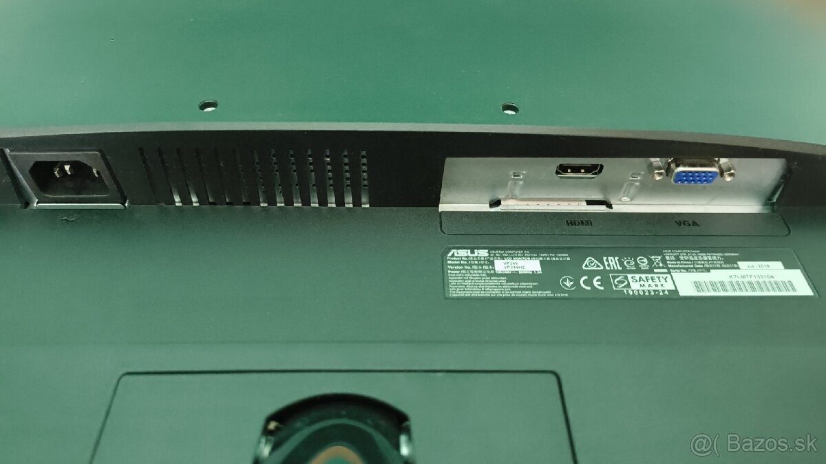 Monitor Asus VP249HE 24" FullHD - 3