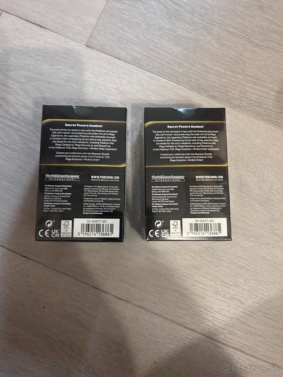 Pokemon TCG anglicky Perfect order booster bundle - 3