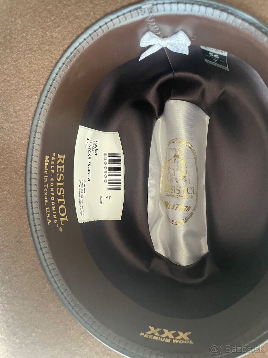 Western klobouk RESISTOL - 3