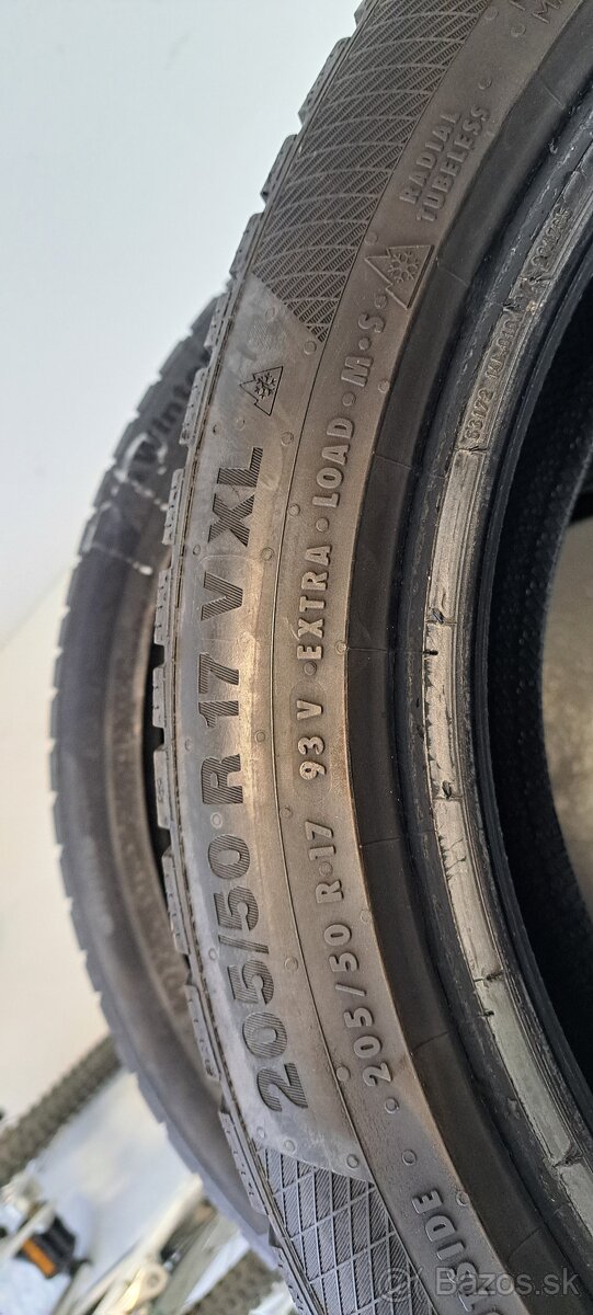 Predám zimné pneumatiky 205/50 R17 - 3