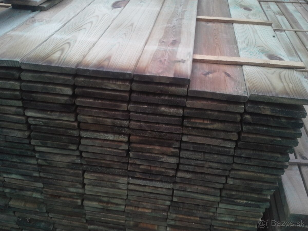 Drevo, rezivo severská borovica, tlakovo impregnovaná - 3