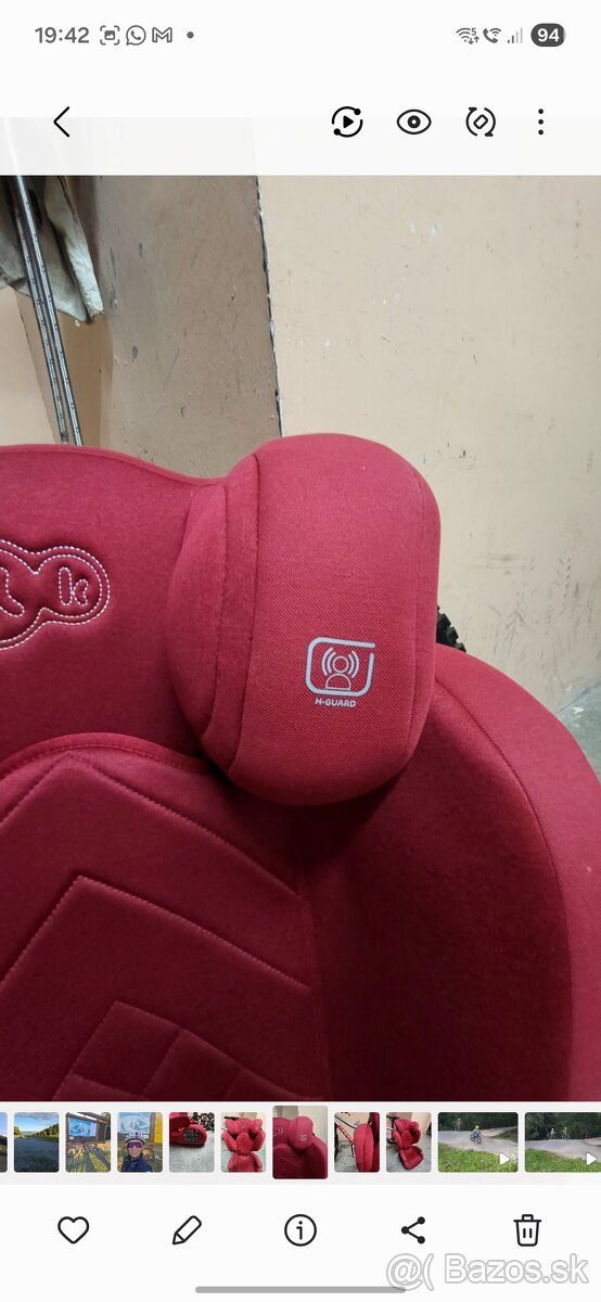 Predám autosedačku Kinderkraft 15-36kg - 3