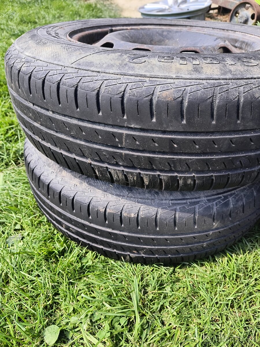 4x Kolesá s letnými pneumatikami 175/80 R 14 - 3