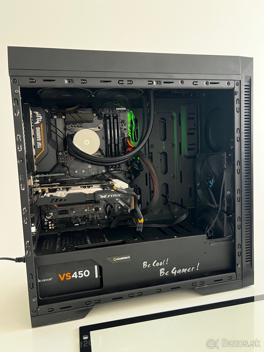 Výkonné herné PC - Intel i7-9700KF / 24GB RAM / ASUS STRIX - 3