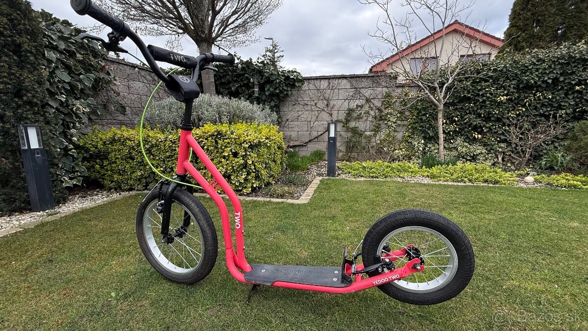 Yedoo Numbers Two Pink kolobežka+kosik - 3