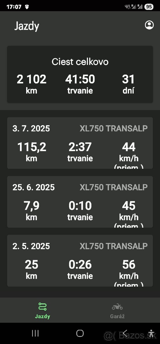 Predam honda Transalp XL750 - 3