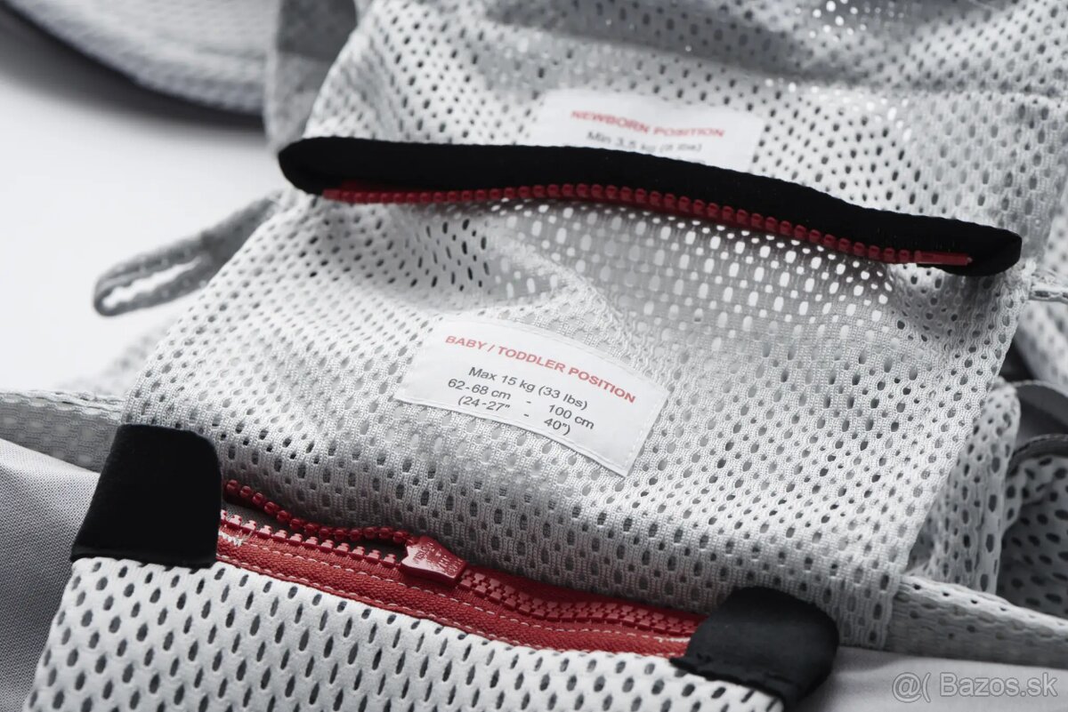 BABYBJORN ONE AIR Ergonomický nosič Pearly Pink 3D Mesh - 3