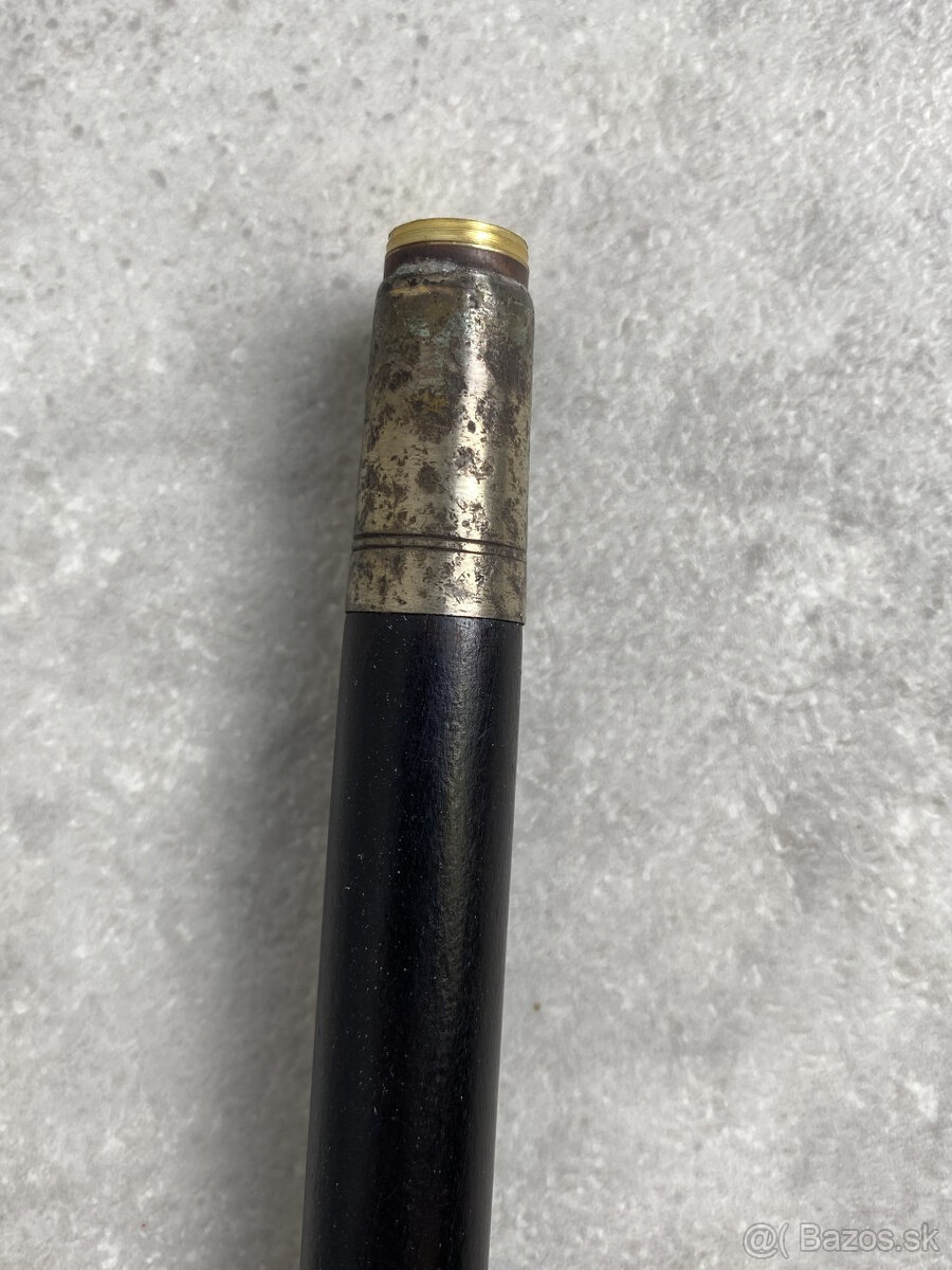 špacírka s kordom , striebro Silver sterling 100cm - 3