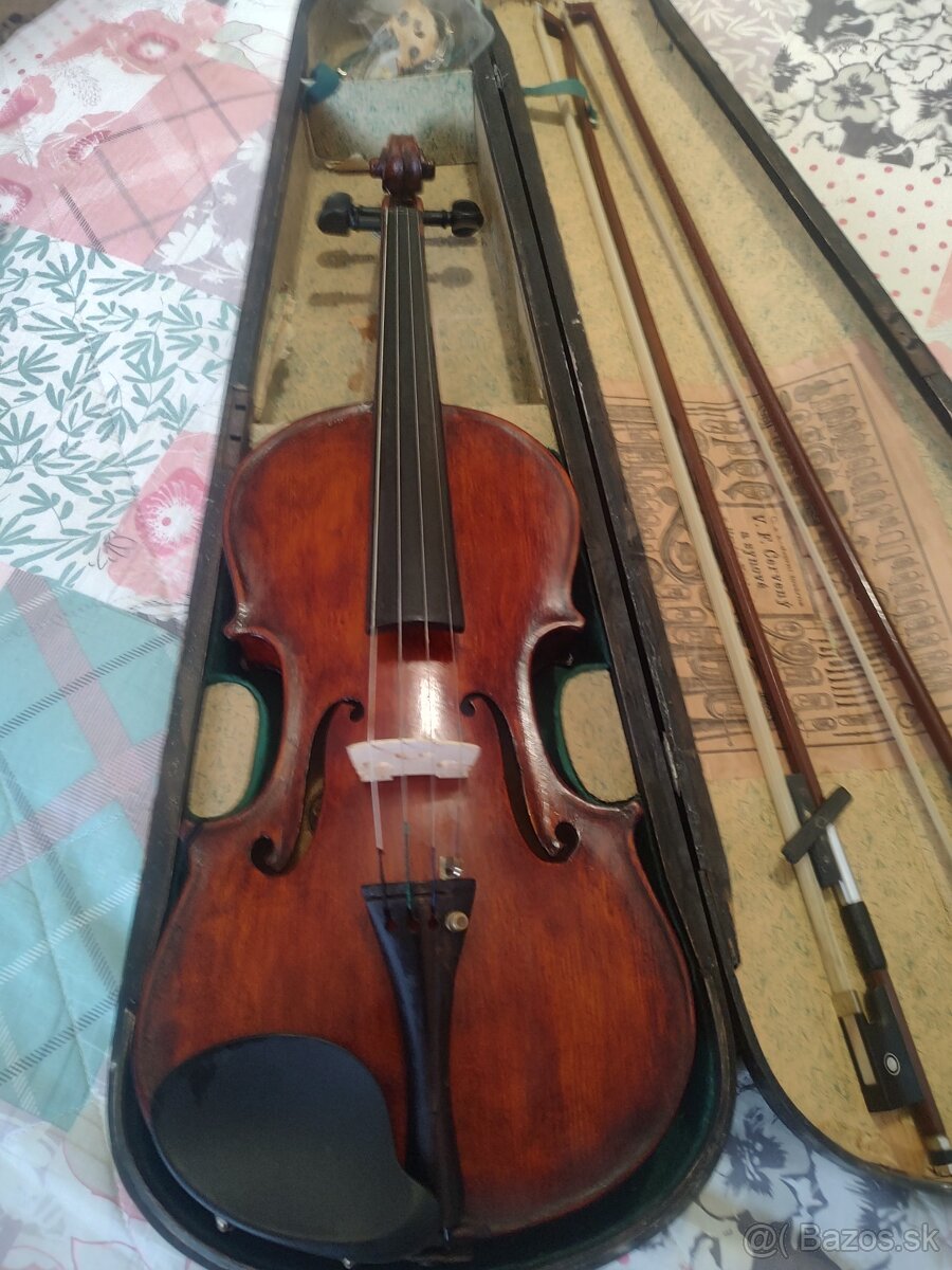 Predám staré značne,husle s kufrom. - 3