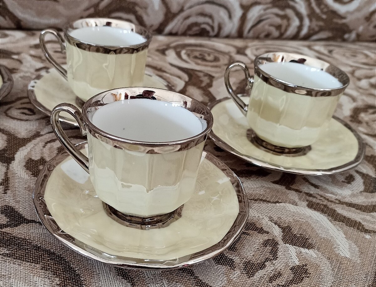 Mokka súprava - hranatá - 3