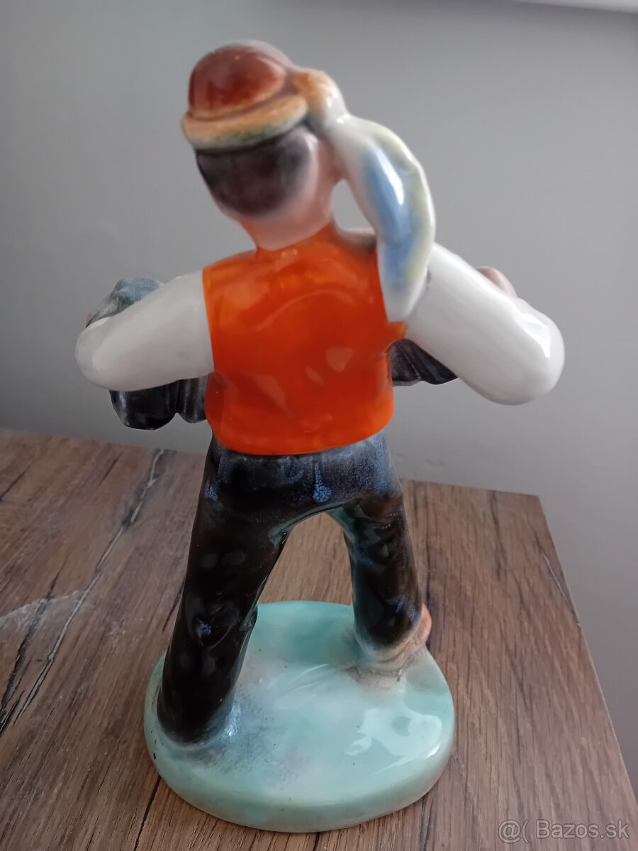 Harmonikar v červenej veste Ditmar urbach - 3