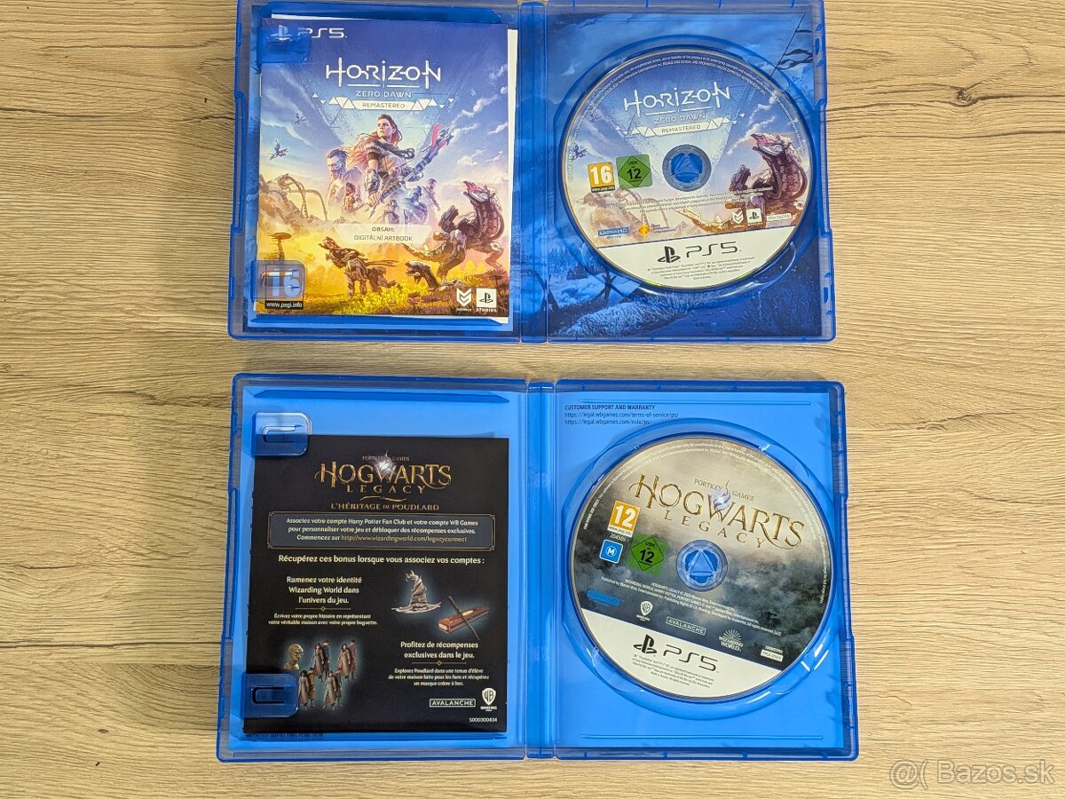 PS5 hry Horizon Zero Dawn Remastered a Hogwarts Legacy - 3