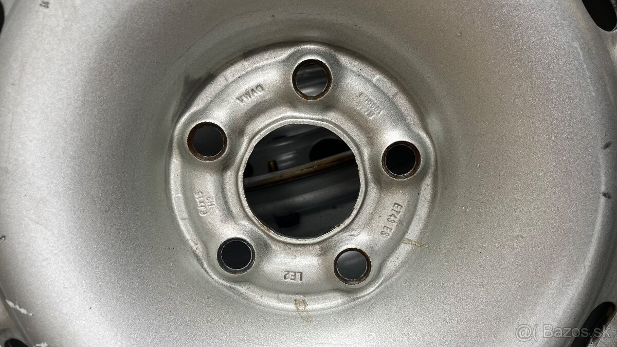 Plechové disky 5x100 R15 - 3
