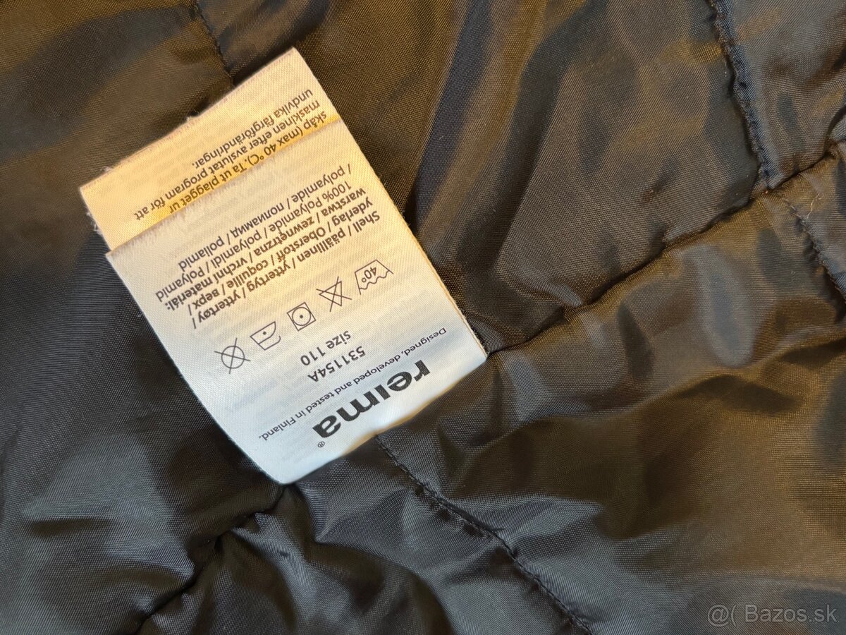 Reima detska zimna tepla bunda - velkost 110 - 3