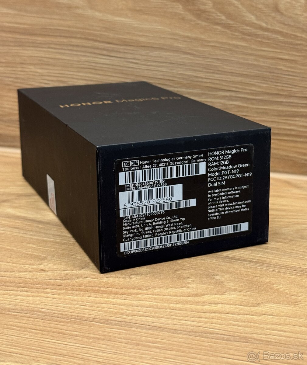 Honor Magic 5 Pro 12GB/512GB Meadow Green - nový - 3