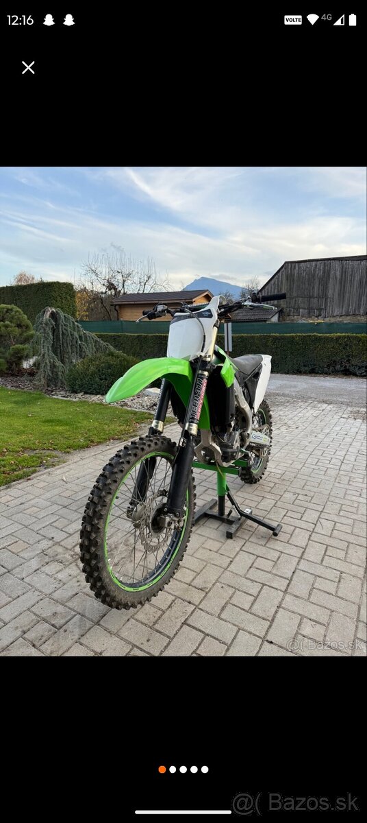 Kawasaki KXf 250 vstrek