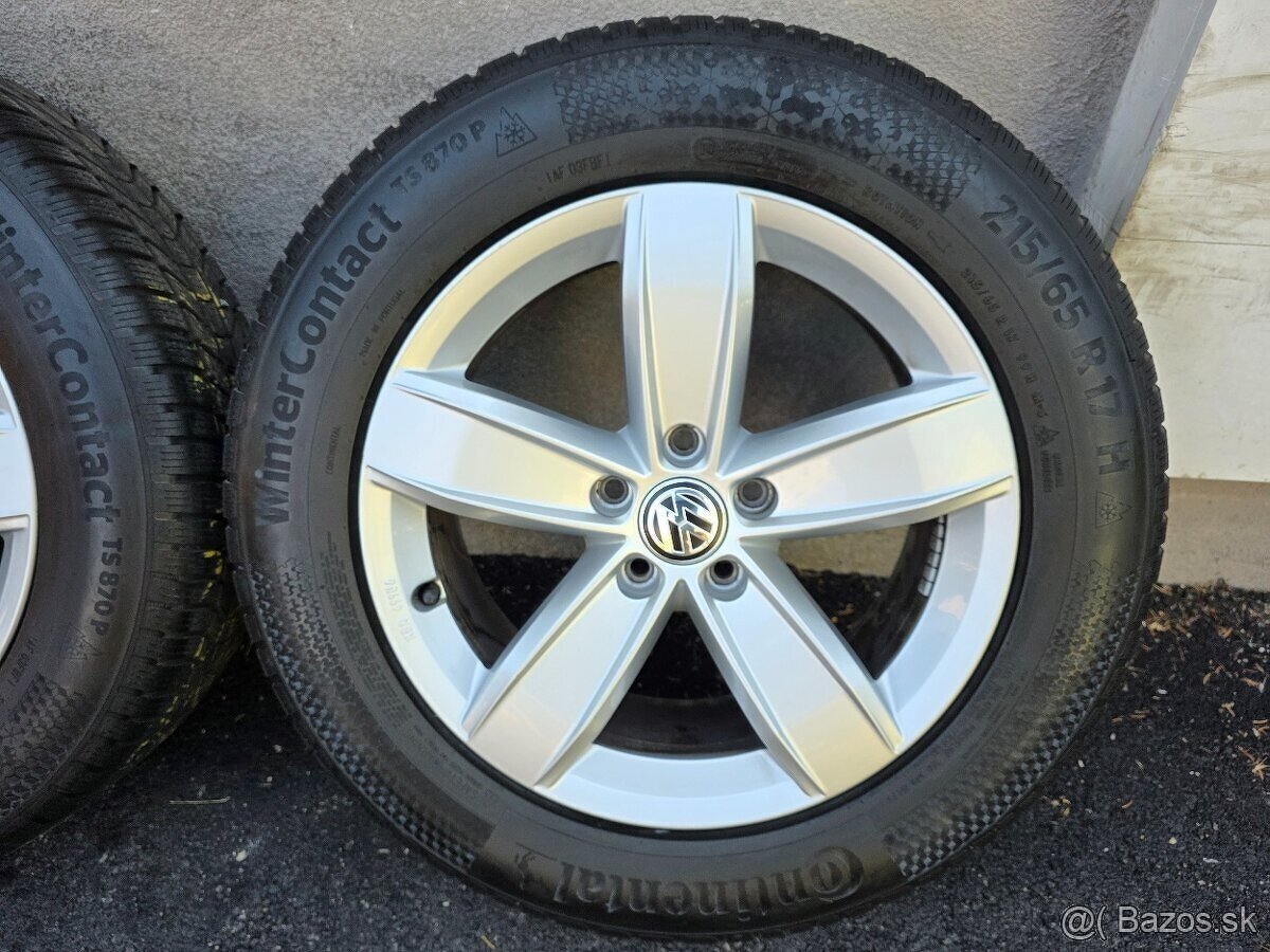 Zimne kolesá VW Tiguan 5x112 r17 215/65 r17 - 3