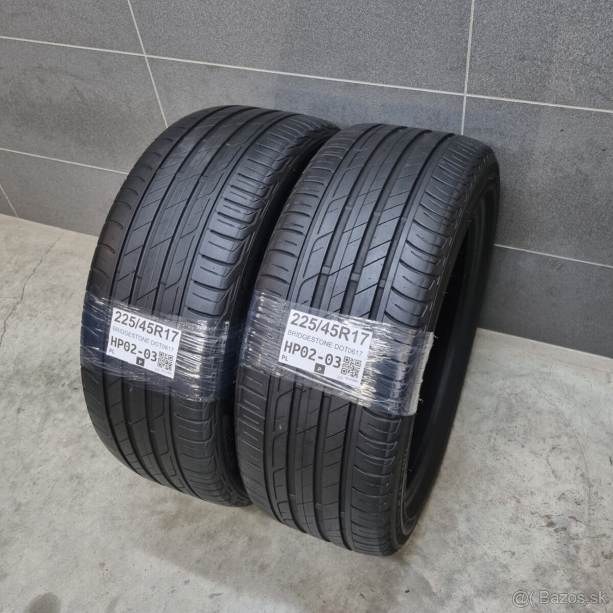 Letné pneumatiky 225/45 R17 BRIDGESTONE - 3
