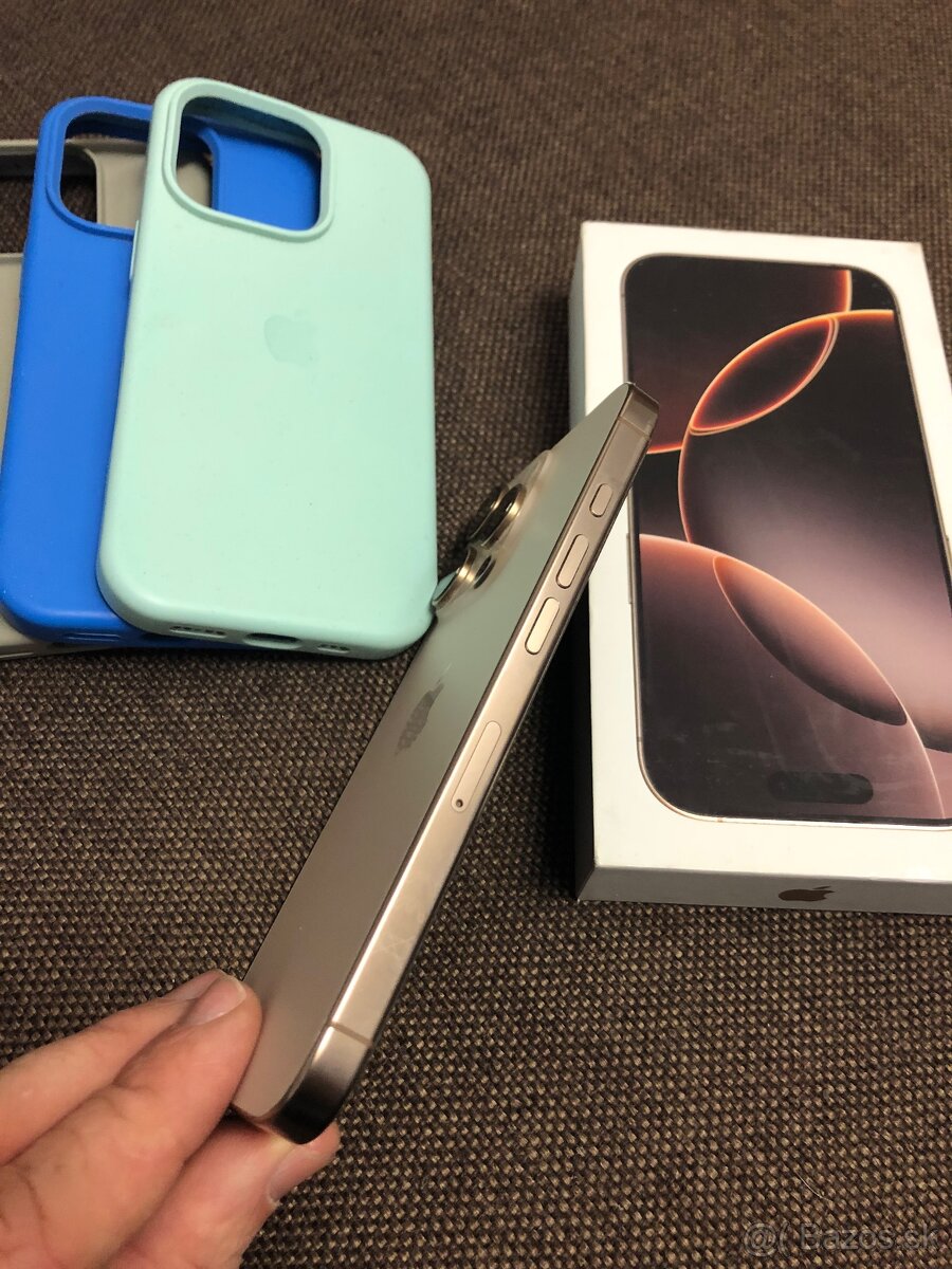Apple iPhone 16 Pro 256GB Desert Titanium, TOP stav - 3