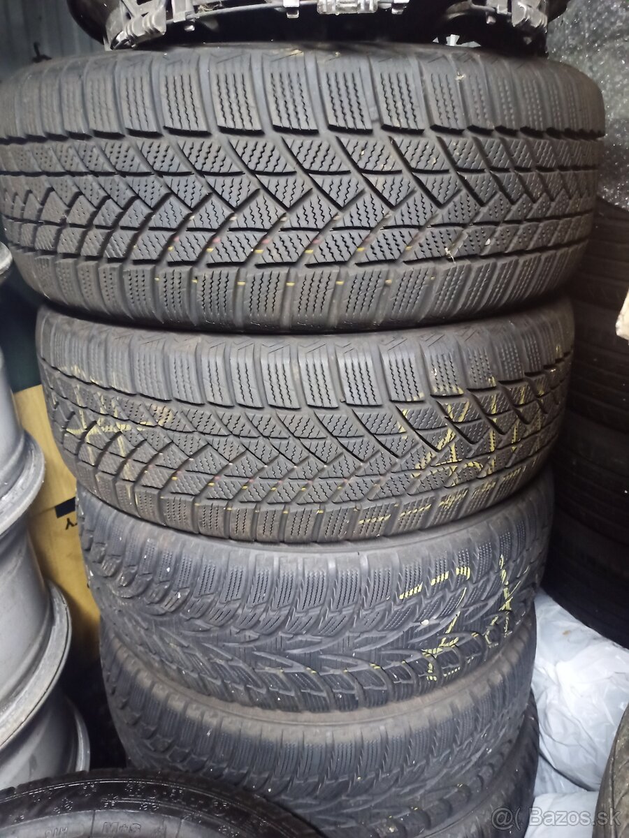 Predám sadu zimných pneu 205/55r16 - 3