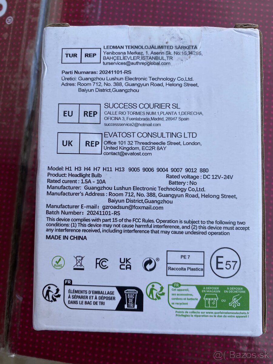 Predám led žiarovky H7 CANBUS - 3