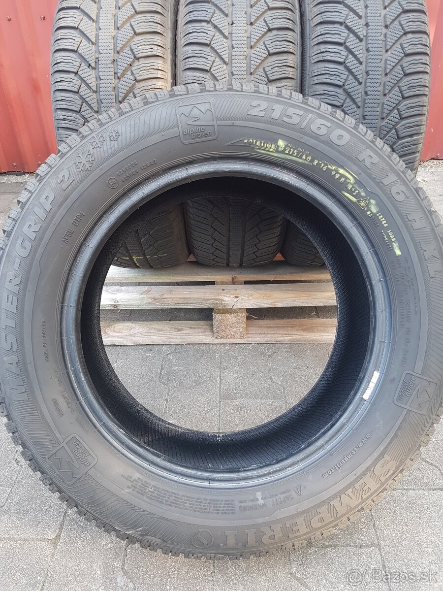 Zimne 215/60R16 2 sady - 3