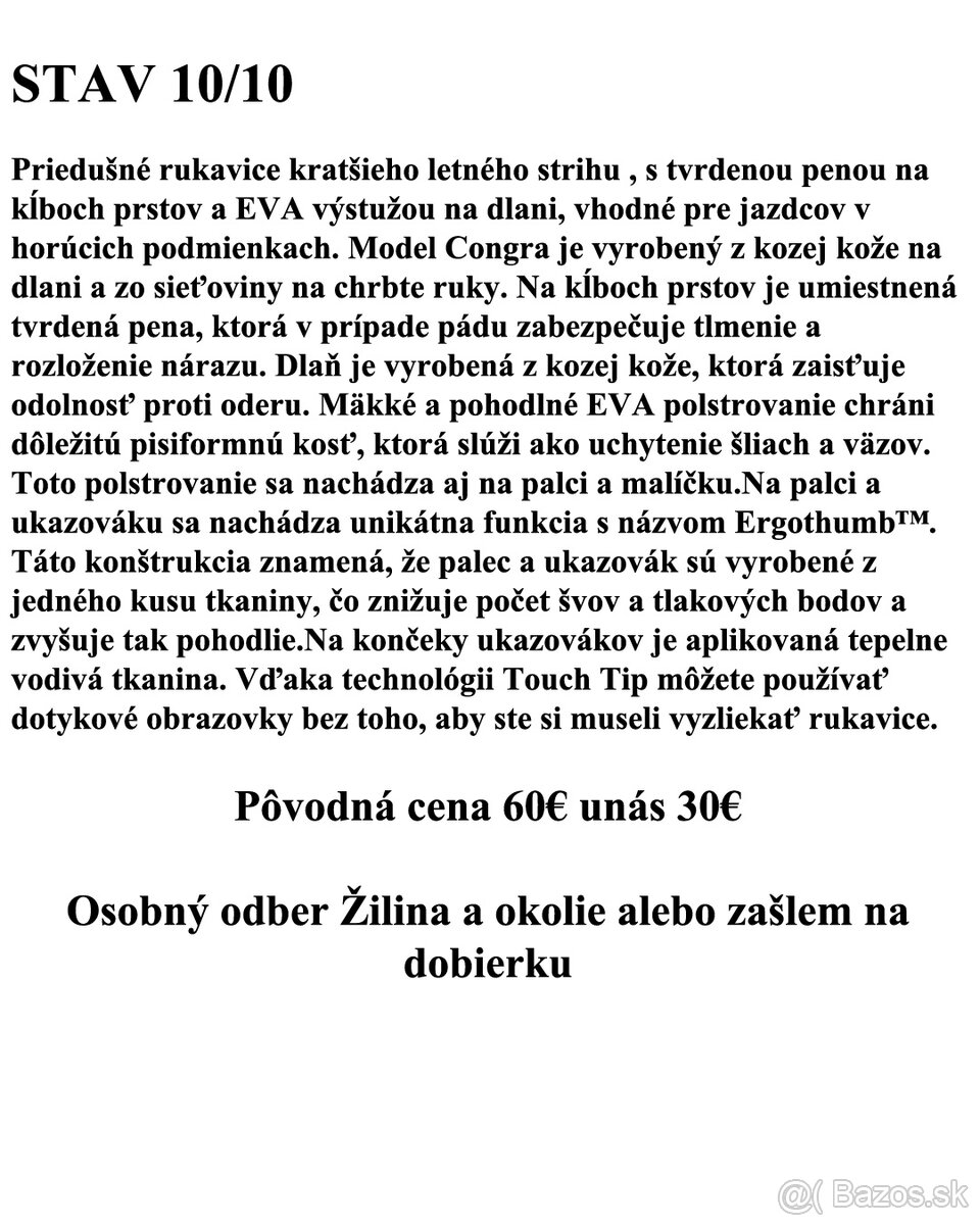 Rukavice Macna Congra veľkosť M - 3