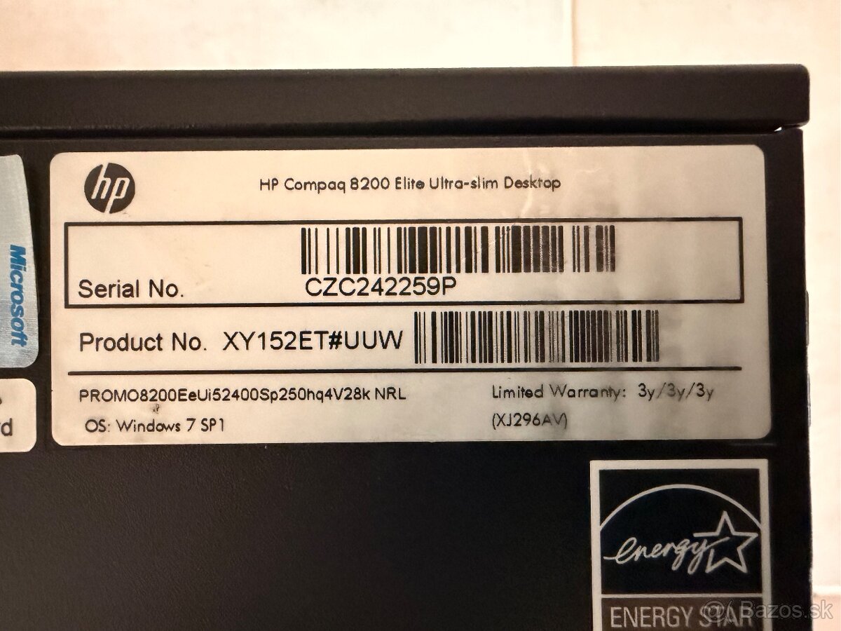 HP Compaq 8200 Elite USD - 3