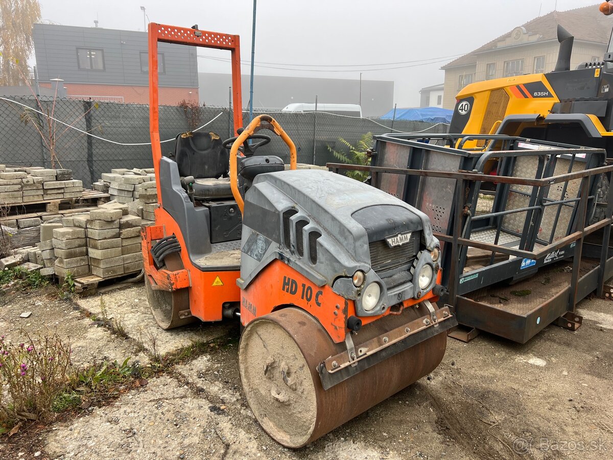 Vibrační válec Hamm HD10C VV - 2007 - 1,6t - motor Hatz - 3