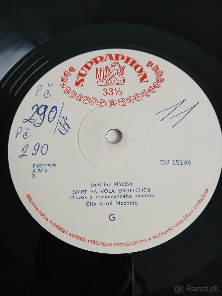 Živí A Mŕtvi / Smrť Sa Volá Engelchen LP - 3