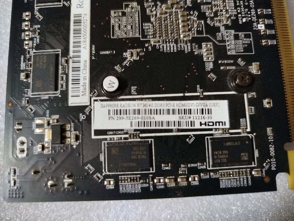 Sapphire ATi Radeon R7 240 - 4GB - 3