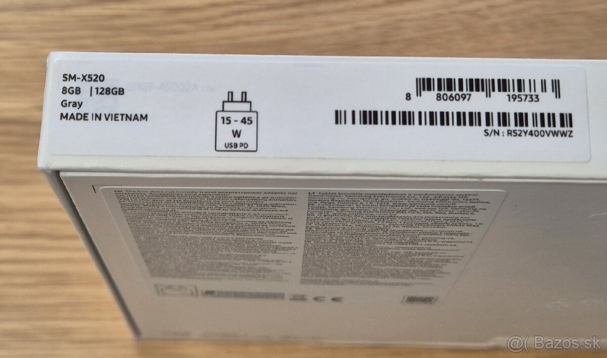 Predám neodbalený SAMSUNG Galaxy Tab S10 FE 8GB/128GB Gray - 3