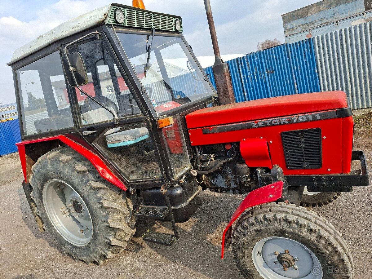 Predam traktor Zetor 7011+tp a spz,nova stk - 3