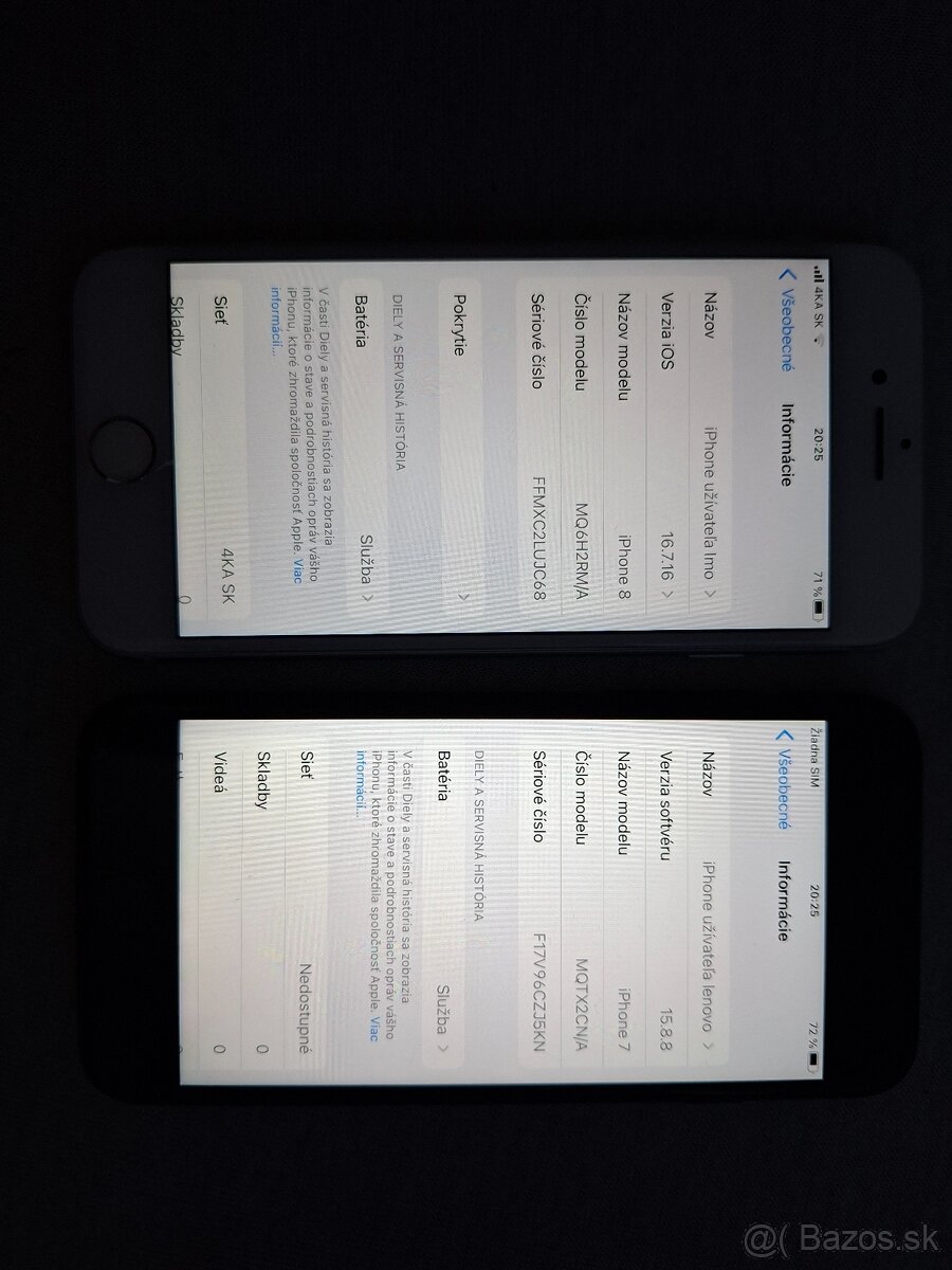 Vymením iphone 7 a iphone8 za dobrý android . - 3