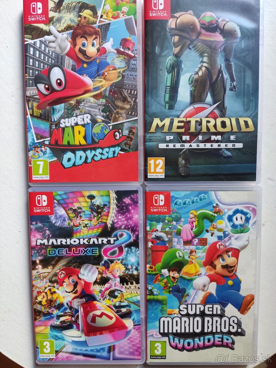 Nintendo Switch OLED + 4 hry - 3
