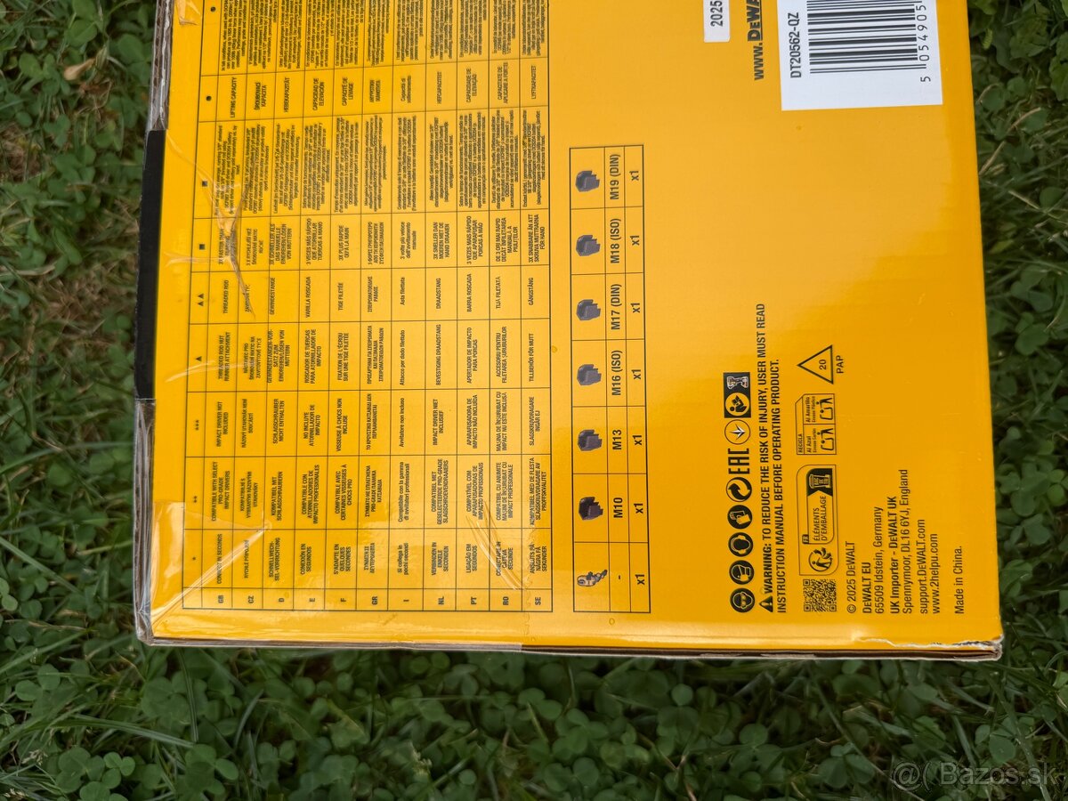 Unášač matíc DeWALT - 3