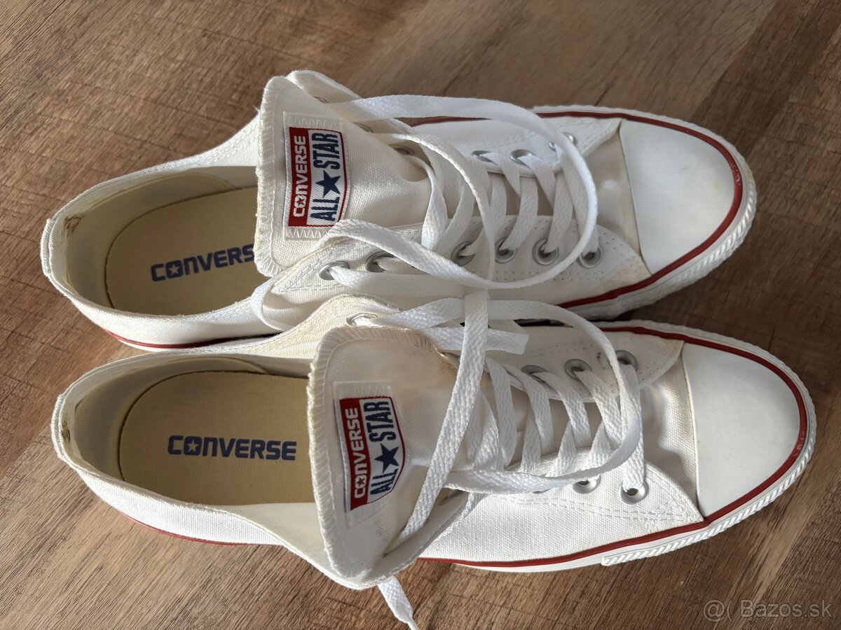 Biele Converse, veľkosť 44 - 3