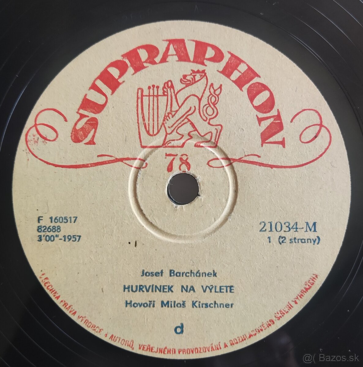 Šelakové platne Spejbl a Hurvínek - 3