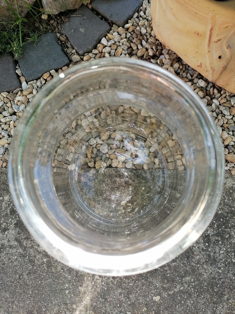 Stará sklenená fľaša 10l. - 3