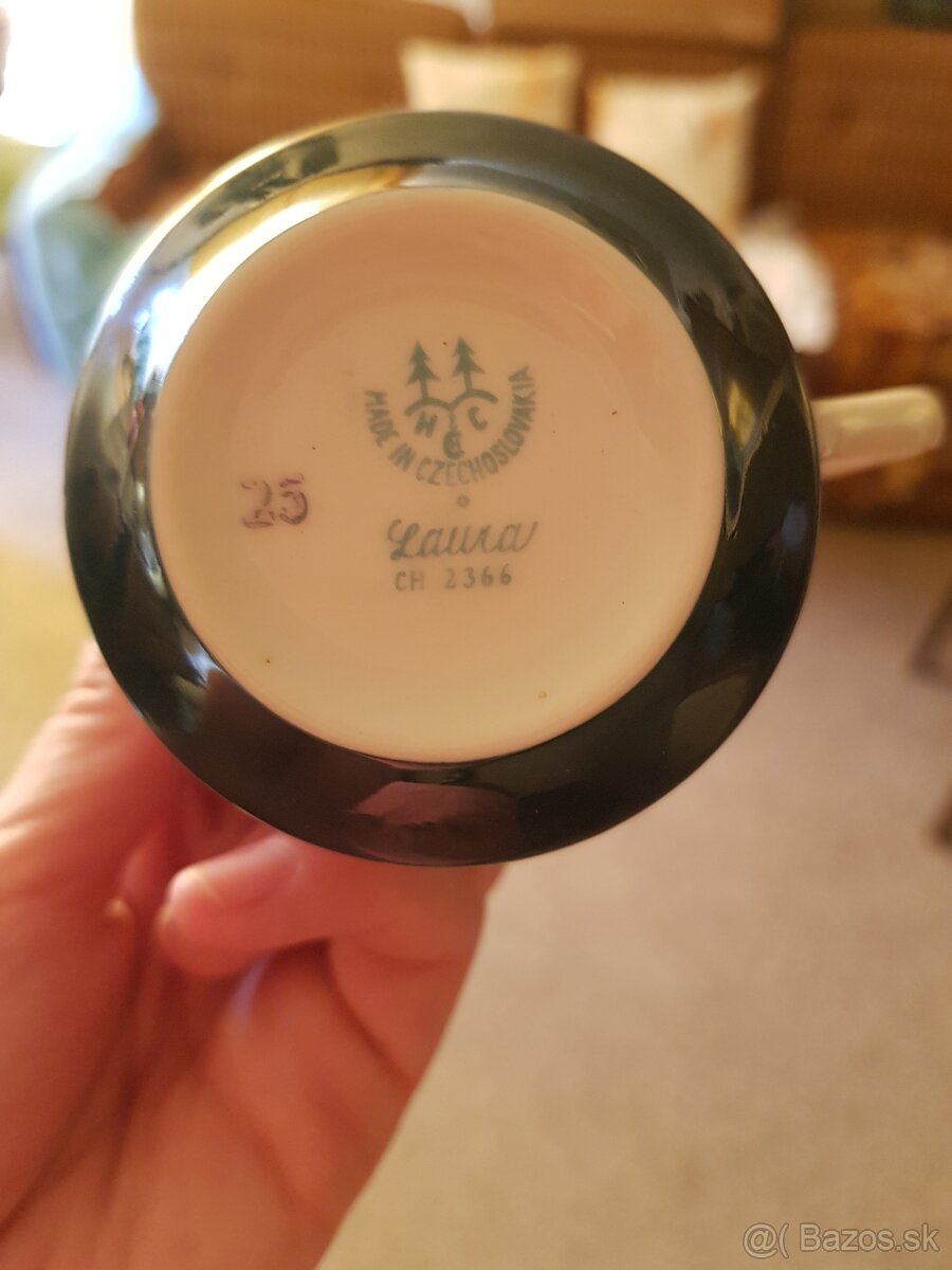 Retro porcelanova kavova suprava - 3