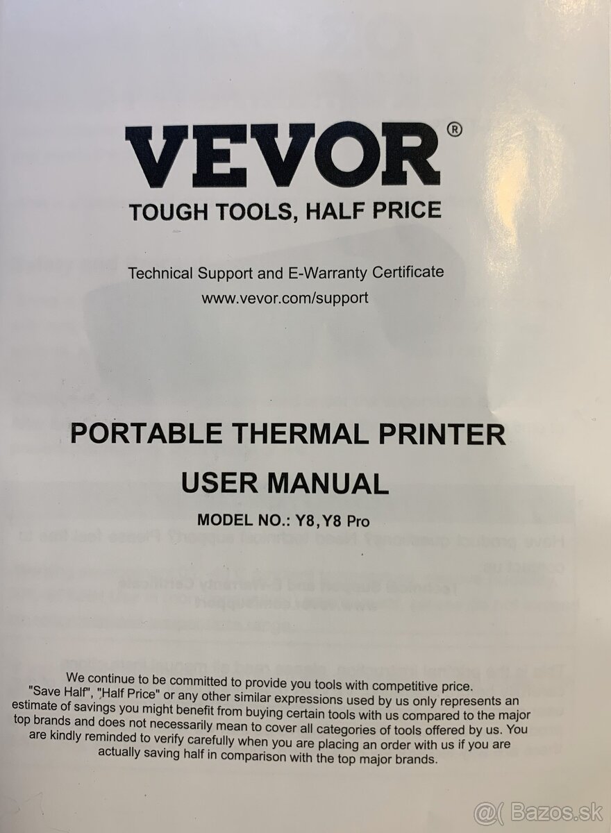 VEVOR prenosná termosublimačná tlačiareň - 3