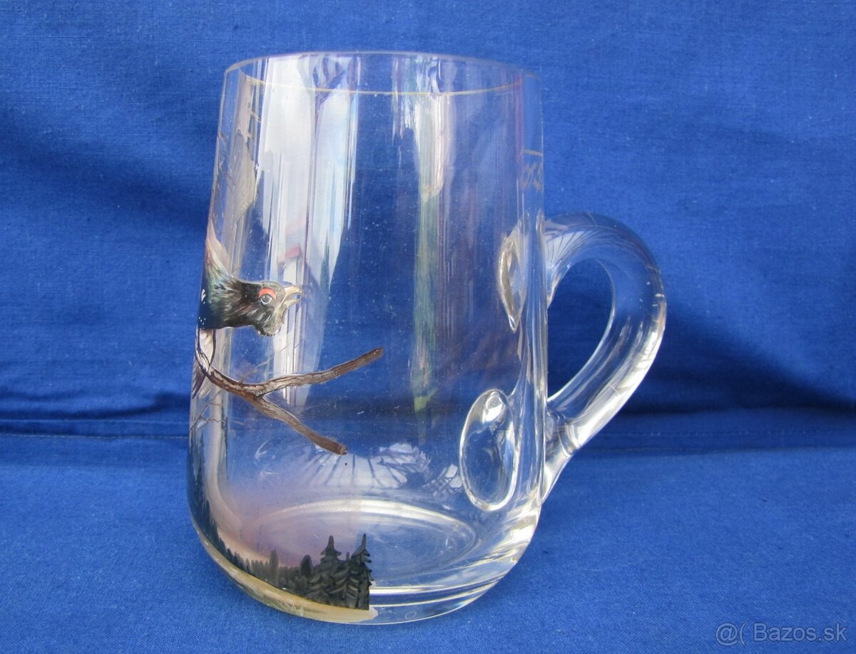 Starý poľovnícky pohár - krígeľ - 3