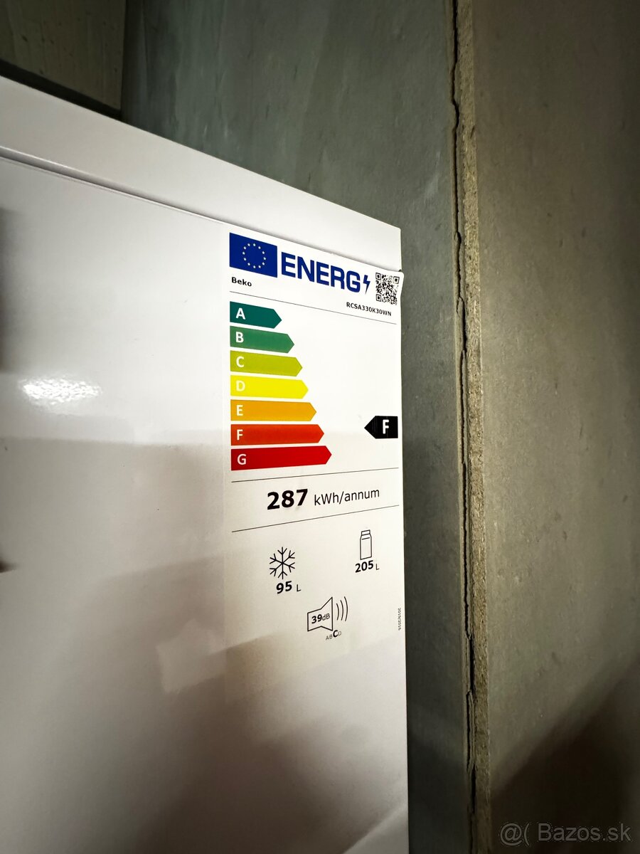 Predám kombinovanú chladničku Beko - 3