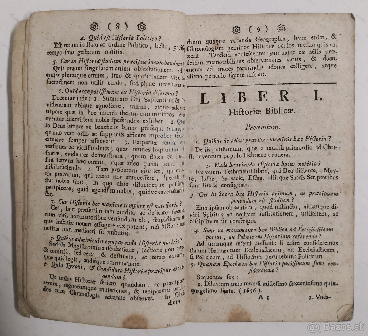 RUDIMENTA HISTORICA,Sive brevis, facilisque METHODUS 1778 - 3