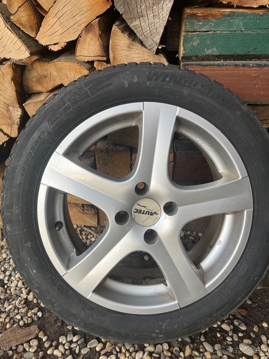 Hliníkové disky AUTEC r16 4x100 ET40 - 3