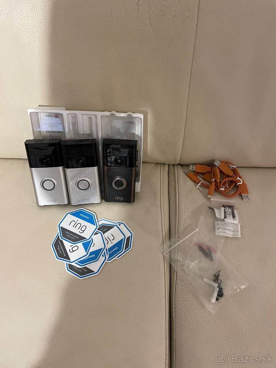 Ring Video Doorbell (3 ks) inteligentné videozvončeky - 3