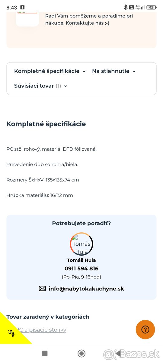 Rohový stôl - 3